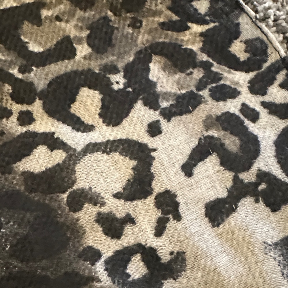 Leopard Print Infinity Scarf - Picture 8 of 8